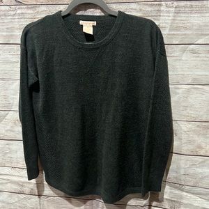 Sweet Romeo medium woman’s charcoal sweater